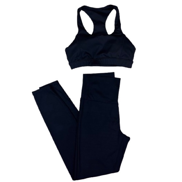 Gianni Bini Other - GB Gianni Bini Black Sports Bra & Leggings Bundle Activewear Womens Medium